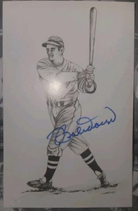 Bobby Doerr Signed Autograph 3x5 Postcard - Picture 1 of 6