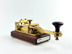 Hi-Mound HK-802 Morse Code Key Radio Collectibles Vertical Telegraph Key E330 - Zdjęcie 1 z 6