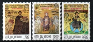 VATICAN CITY MNH 1994 SG1072-74 Congress on Christian Archaeology - Picture 1 of 1