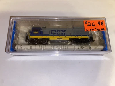 Bachmann N Scale Item No: 61356 GE B23/B30-7 CSX #5542 Locomotive BrandNew Inbox - Image 1 of 4