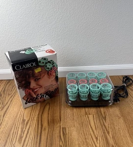 Clairol Lock n Roll Hot Hair Rollers Curlers Pageant Spoolies BT-1 Waves READ - Picture 1 of 8