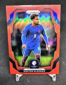 Weston McKennie 2024 Panini Prizm Copa America #152 Red Prizm #/199 - Picture 1 of 2