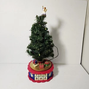 Vtg 1996 Avon Christmas Is Coming Musical Advent Christmas Tree Calendar Holiday - Picture 1 of 7
