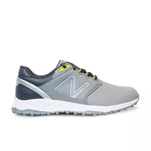 New Balance Men's Fresh Foam Elevate SL Golf Shoe - Grey/Yellow (NEW) - Picture 1 of 3