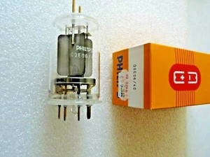 QQE06/40 Philips Gold Pins Neu Alt Stock Ventil Rohr 1 Stck. - Bild 1 von 3