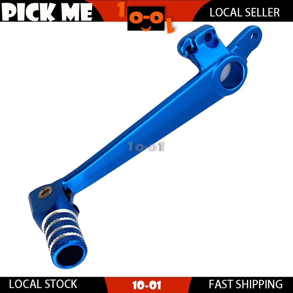 Кованая синяя педаль ножного тормоза подходит для SUZUKI BANDIT ГОЛЫЙ GSF1200 СТОЙКА 2001-2003 - Изображение 1 из 2