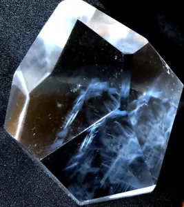 Cuarto de cristal natural de reiki azul ""plumas de ángel"" pulido curación p114 - Imagen 1 de 11