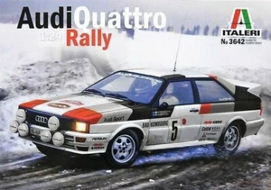 ITALERI 3642 Audi Quattro Rally. Plastikbausatz Maßstab 1:24 - Bild 1 von 9