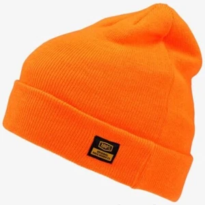 100% MIKKELI ORANGE MENS BEANIE Hat ride 100 percent motocross mx mtb snow - Picture 1 of 4