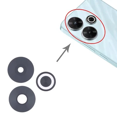 Lente fotocamera x Xiaomi Redmi 13 4G / 5G ricambio vetrino vetro back camera