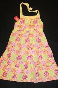 Gymboree CITRUS COOLER Lemon Slice YELLOW Halter SUNDRESS Summer Dress GIRLS 9 - Picture 1 of 5