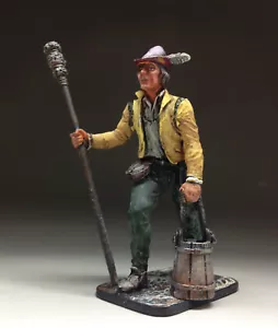 Tin toy soldiers Artillerist Europe 54 mm figurine metal sculpture Hand painted - Picture 1 of 4