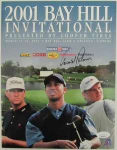 Arnold Palmer signed/signiert 2001 Bay Hill Invitational Program JSA 159753 - Bild 1 von 3
