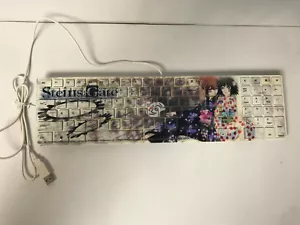 Steins Gate- Kurisu Makise & Mayuri Shiina Wired Keyboard - Picture 1 of 3
