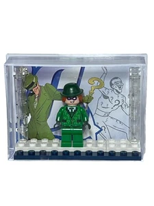 Minifigure Display Case For Lego DC Riddler MINIFIG INCLUDED - Picture 1 of 2