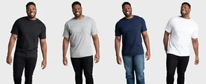 Fruit Of The Loom Tall Man Pocket T-Shirts Sizes MT LT XLT Up To 4 Color Options - Picture 1 of 20