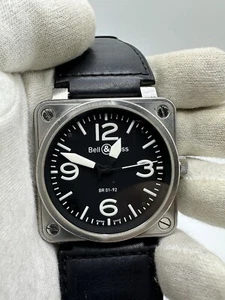 Bell & Ross Aviation 46mm Men's Watch Automatic Stainless Steel BR01-92 - Picture 1 of 9