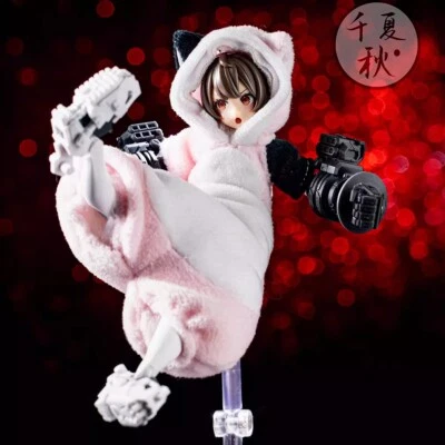 1/12 Winter Plush Clothes For 6" Female SHF Action Figure Body Doll(No figure) - Image 1 of 4