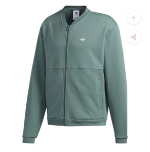 adidas Shmoo Men's Cardigan XL Green Logo Hoodie Skateboarder Mark Gonzales New - Picture 1 of 5