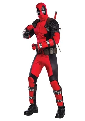 Rubie's Marvel Deadpool Adult Costume w/Weapons Kit Size M (Standard) - Image 1 of 2
