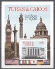 Turks & Caicos 1980-International Stamp Exhibition-Stamp on Stamp-MNH M/S B296