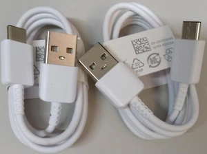 OEM Samsung USB-C to USB-A Charging Sync Cable - White - Picture 1 of 2