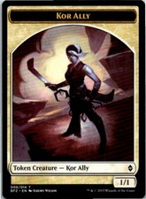 Kor Ally Token 006/014 Magic The Gathering Battle For Zendikar Card Mint X4