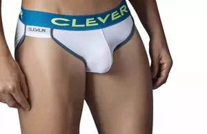 Clever Men's NWT White Spaceman Brief Style 5140 Size S, M, L, XL - Picture 1 of 2