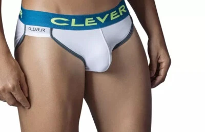 Clever 男式全新带标签白色 Spaceman Brief Style 5140 S 码、M 码、L 码、XL 码 — 第 1/2 张图片