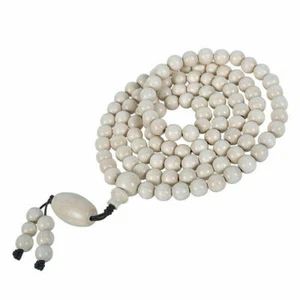 Tibet Buddhismus 108 Abelia Biflora Holz Gebetsperle Mala Halskette 六道木佛珠 - Bild 1 von 8