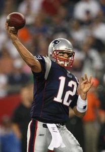 FOTO DEL SUPER BOWL TOM BRADY NEW ENGLAND PATRIOTS NFL 8x10 FOTO DE CAPTURA - Imagen 1 de 1