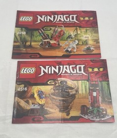 LEGO  Instruction Manual ONLY - Ninjago: 2516,2258