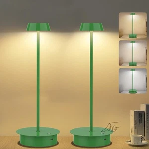 2 Pack Rechargeable LED Table Lamp: Cordless Table Lamp with Touch Control, P... - Picture 1 of 8