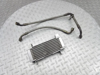 1999 93-99 Ducati Monster 900 M900 Oil Cooler Radiator Line Pipe Hose Housing - Image 1 of 4