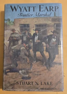 Wyatt Earp Frontier Marshal Stuart N Lake 1955 Ex Library Hardback AS IS  - Picture 1 of 8