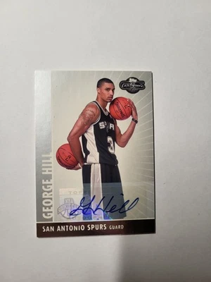 2008-09 Topps cofirmantes George Hill novato autógrafo automático/350 Spurs  Foto 1 de 2