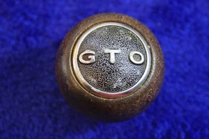 Wood Wooden GTO Gear Shift Knob Handle Accessory Pontiac GM Chief - Picture 1 of 10