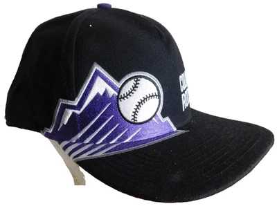 Gorra Rockies Colorado MLB Snapback '47 Marca Bordada Ajuste Medio Foto 1 de 4