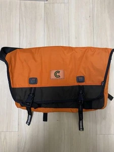 Cannondale Messenger Bag 90s - Orange & Black Vintage Cycling - Picture 1 of 24
