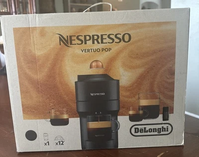 Nespresso Vertuo Pop Coffee Espresso By De Longhi- Black By De’Longhi - Image 1 of 4