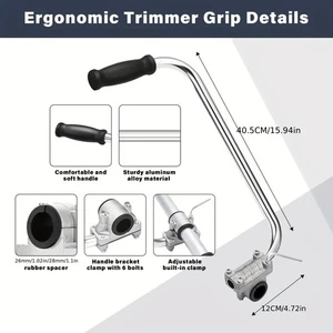 String Trimmers Handle, Trimmer Grip, Ergonomic Weed Eater Handle Extension _ - Picture 1 of 5