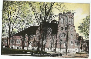 Elmira NY Hedding M.E. Church Vintage Postcard - Picture 1 of 2