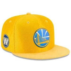 [11472051] Mens New Era NBA GOLDEN STATE WARRIORS ON-COURT 950 SNAPBACK - YELLOW - Picture 1 of 5