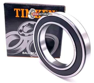 TIMKEN 6020 2RS Deep Groove Ball Bearing, Rubber Sealed 100x150x24 mm - Picture 1 of 4