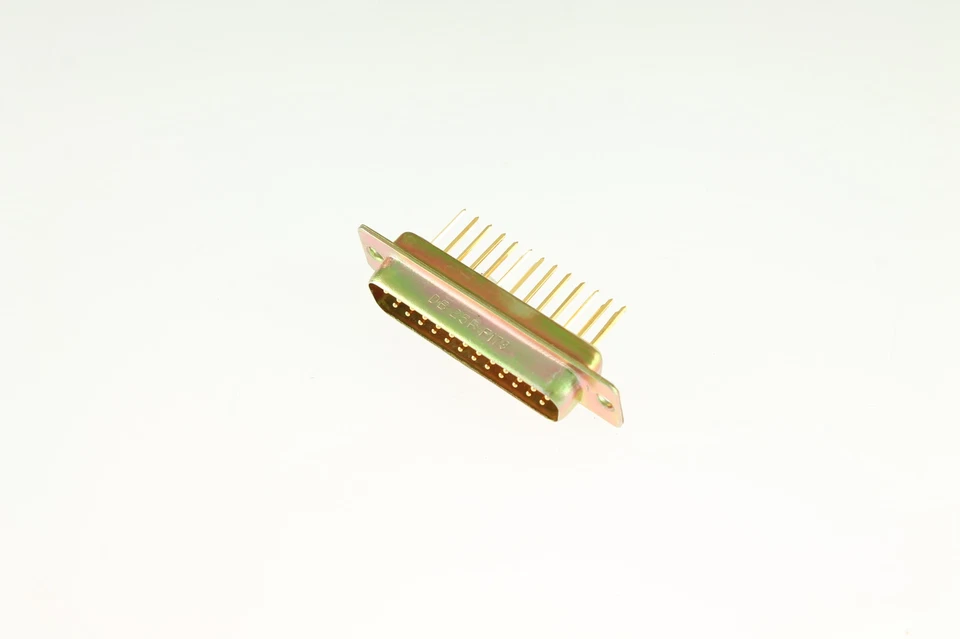 2x  TRW/CINCH DB25P-F179 D-Sub Connector DB25PF179 25 Pin Position  - Image 1 of 2