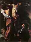Caravaggio photo A4 crucifixion of saint andrew