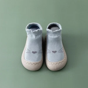 Baby Boys Girls Kids Toddlers Soft Sole Non-Slip Cotton Flat Fashion Clogs Shoes - Picture 1 of 15