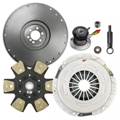 STAGE 3 CLUTCH KIT+ FLYWHEEL+ SLAVE 1996 1997 1998 CHEVY GMC GM C1500 K1500 4.3L - Image 1 of 4