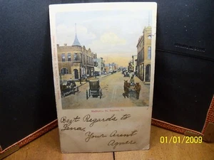 1923? Mullholen St Street JM Fisher publisher milliner horses Nauvoo IL Illinois - Picture 1 of 2