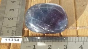 FLUORITE pierre roulée naturelle mineraux lithotherapie déco reiki collection - Imagen 1 de 2